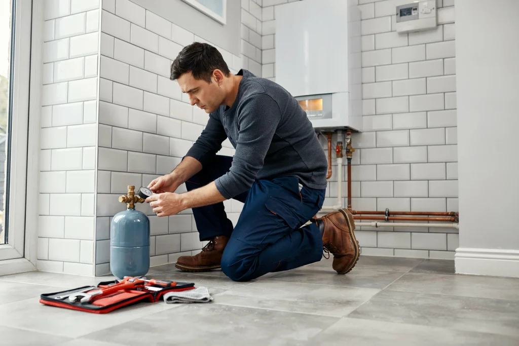 moderne slimme woning verwarming